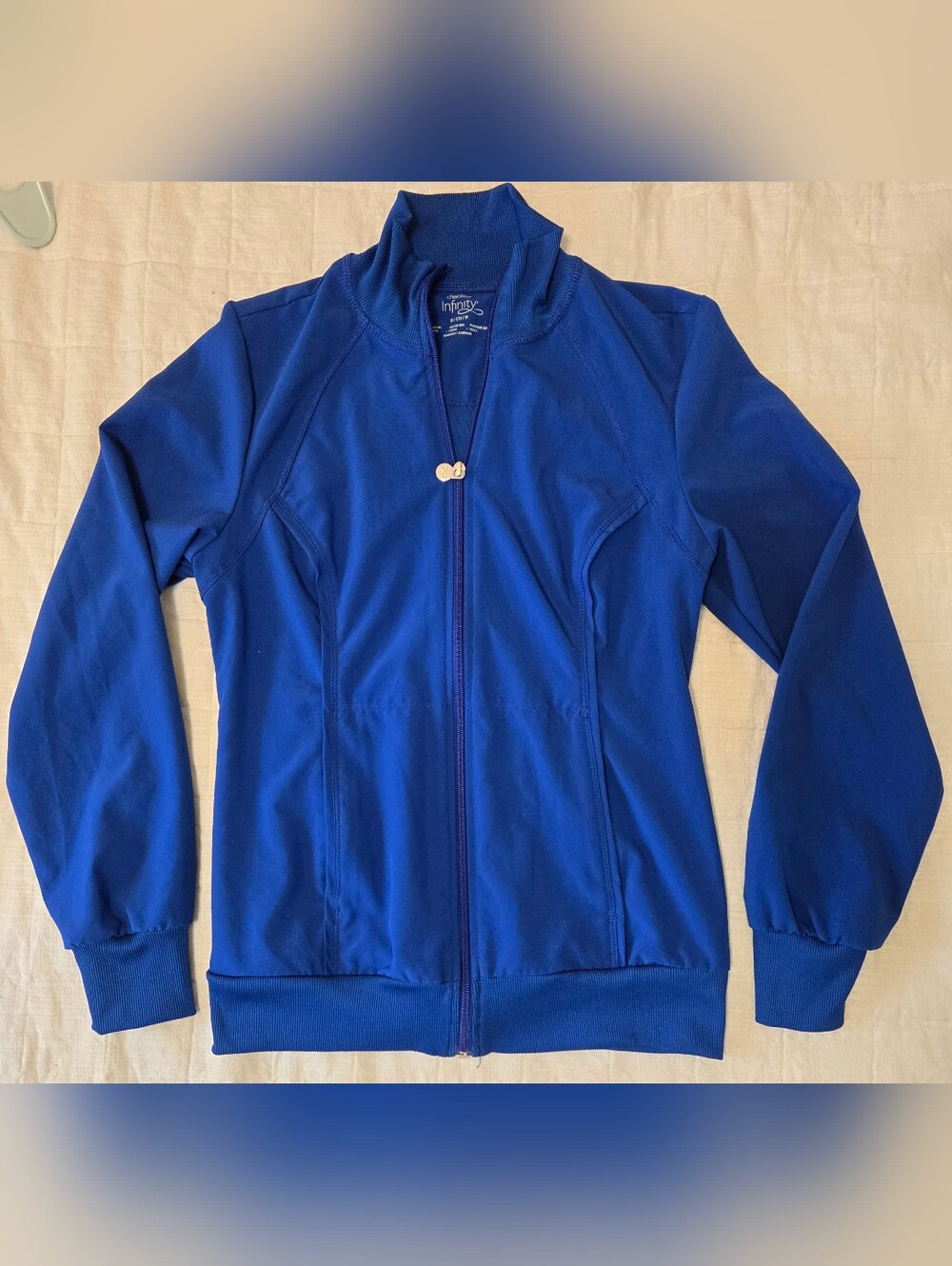 Cherokee Uniforms Infinity Women's 2-Pocket STRETCH Warm-Up Scrub Jacket Small